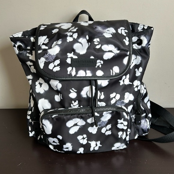 Ted Baker SHEFA Backpack Nocturnal Animal Rucksack Black Travel Work Gym Bag main image 8